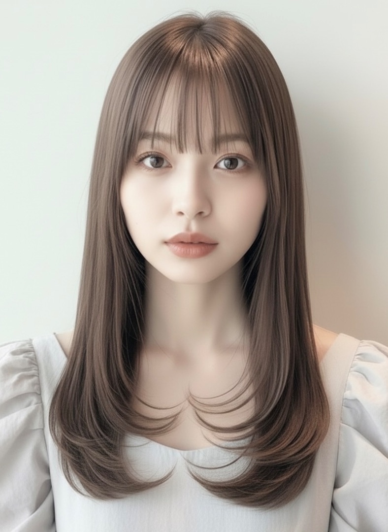 オーガニック髪質改善トリートメントによる艶とまとまり