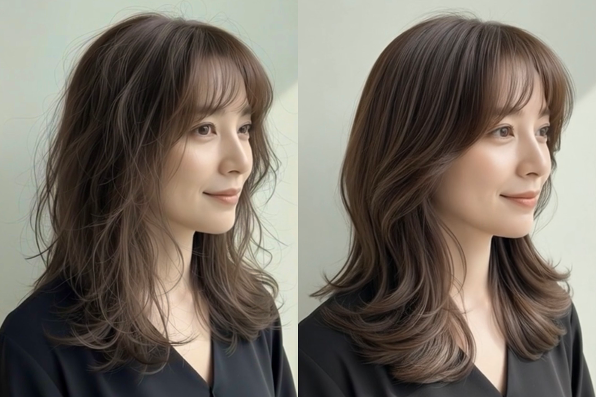 エイジング毛にハリとツヤを与えるオーガニック髪質改善