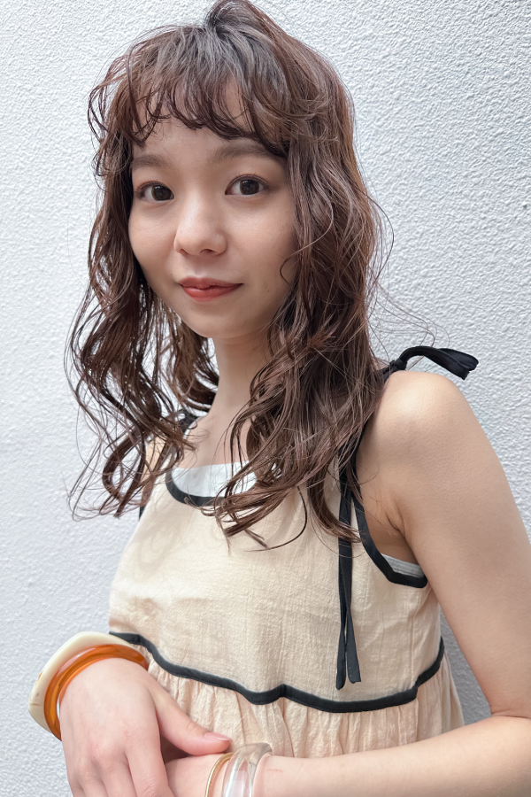 スタイリングが楽で乾かすだけで形になる｜大阪 髪質改善デジタルパーマ 柔らかいカール オーガニック設計 ENGARO梅田福島